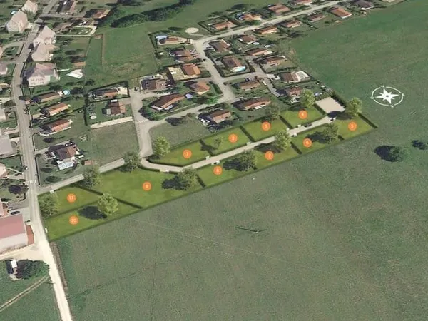 Terrain viabilisé