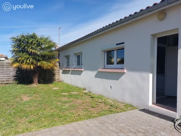 Maison moderne 3 chambres à Luçon avec jardin