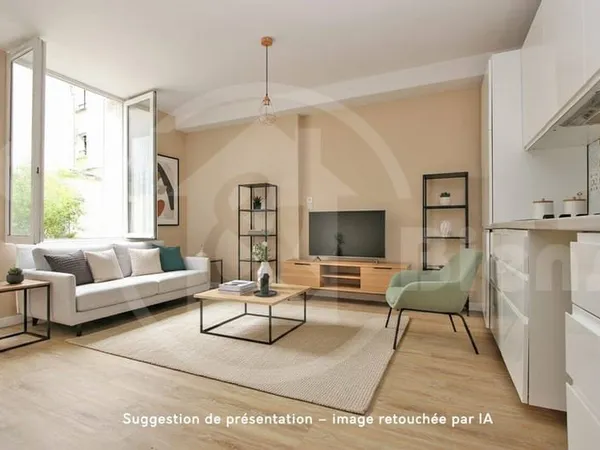 Appartement 2 pièces 39 m²