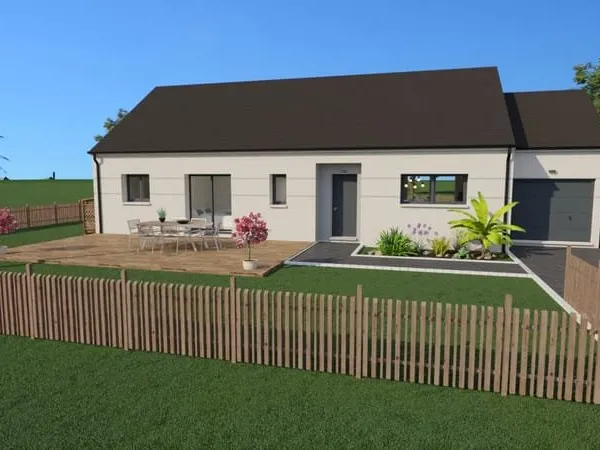 MAISON PLAIN PIED 4 CHAMBRES 108 M²