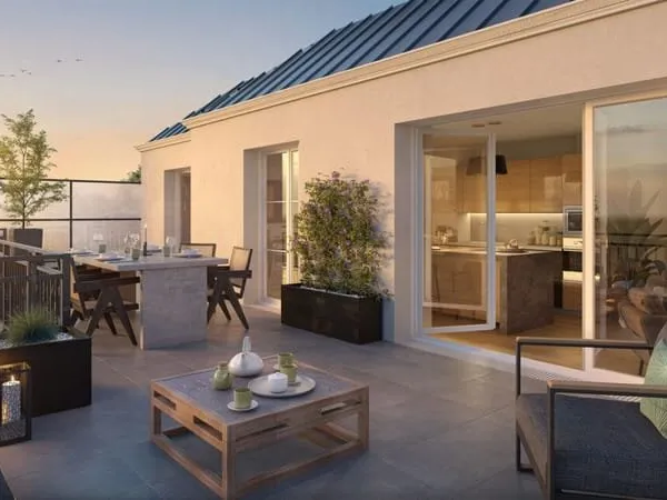 Appartement 4 pièces avec parking doule - 555 400 €