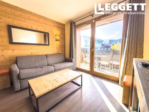 Appartement de 2 chambres en vente aux Menuires : Vues superbes et revenus locatifs garantis (3 Vall