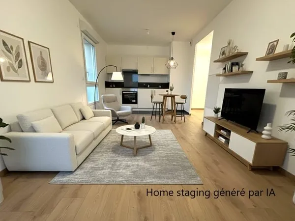 Appartement Barjouville 2 pièce(s) 42 m2