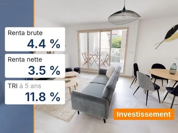 Appartement 3 pièces 73 m²