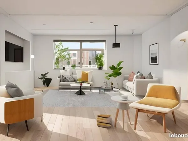 Appartement - 3 pièces - Cognin quartier connecté à 800m du Parc au Forezan
