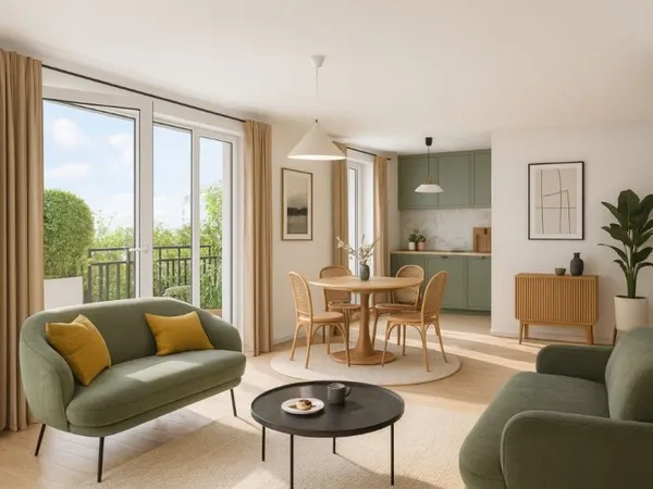 Appartement 1 pièce 28 m²