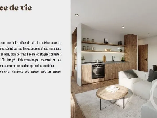 Appartement 2 pièces 42 m²