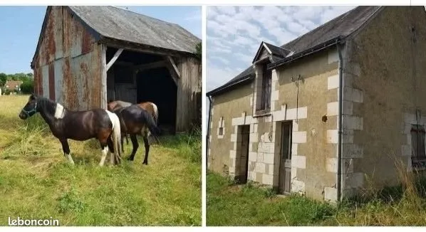 Maison en pierres de tuffeau