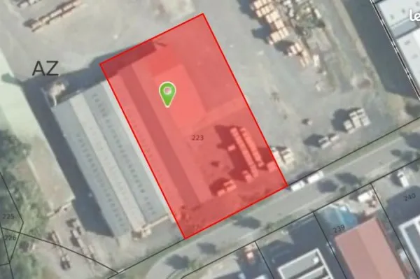 Hangar - Terrain a batir 2 214 m²
