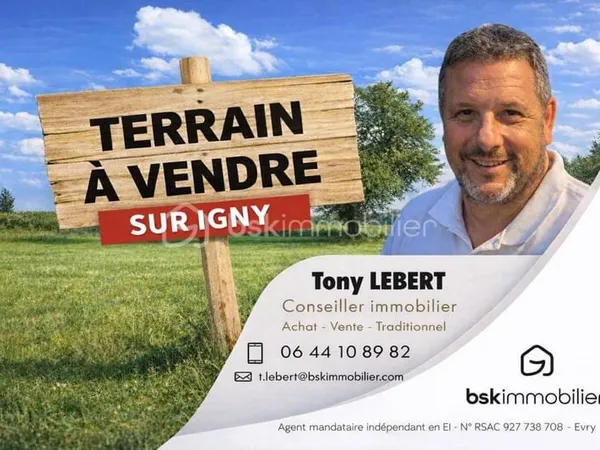 Terrain constructible 346 m²