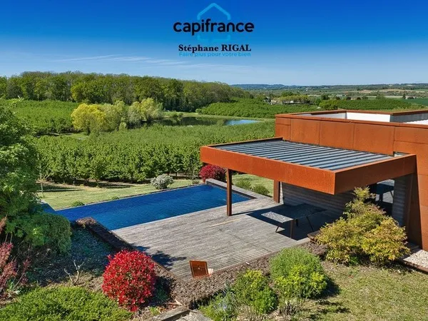 Propriete à vendre 6 pièces MONSEGUR (47) Maison de 170m2 environ sur 2500m2 de terrain