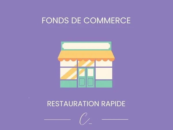 Fonds de commerce 50 m²