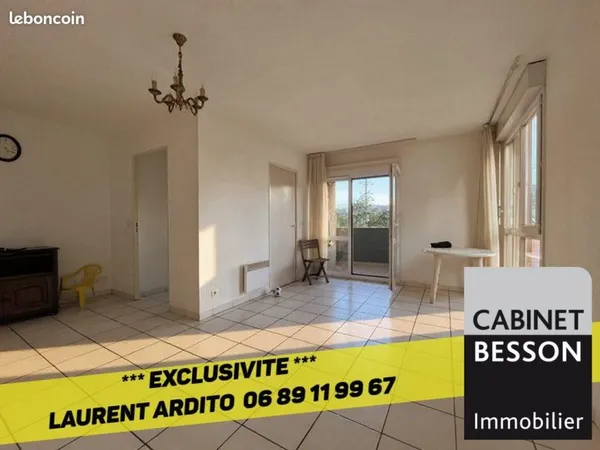 Appartement 3 pièces 63 m²