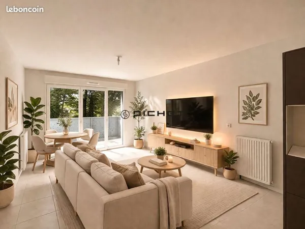 Appartement 3 pièces 59 m²