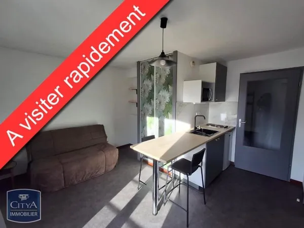 Studio 1 pièce 23 m²