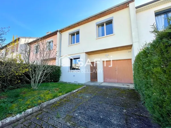 Maison familiale avec jardin et terrasse