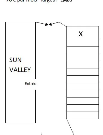 Parking exterieur secteur montrose sun valley