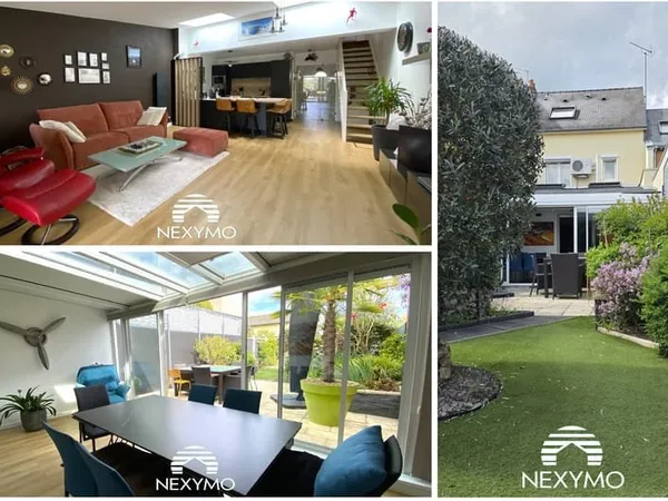 Saint-Pavin, maison 4 chambres avec garage et jardin au calm