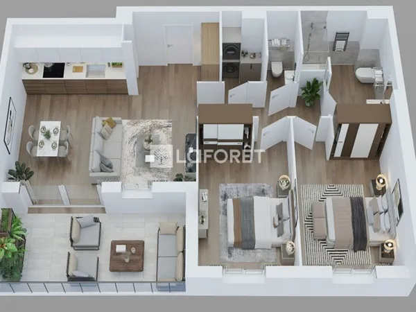 Appartement 3 pièces 70 m²
