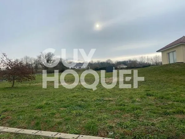 Terrain 1030 m² viabilisé, tout à l'égout proche ORTHEZ