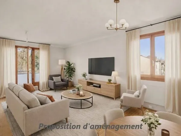 Appartement 4 pièces 83 m²