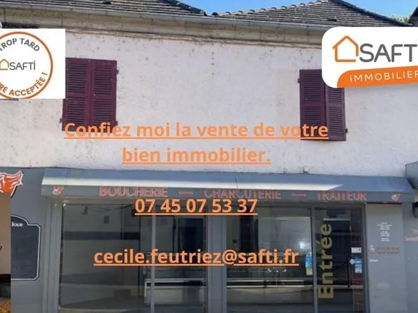 Immeuble avec local commercial