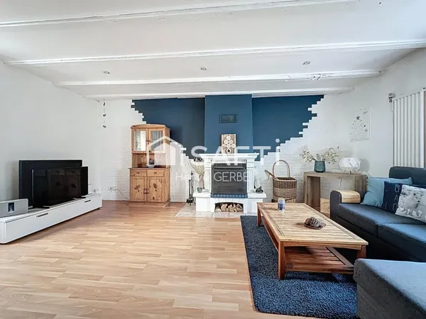 Maison familiale 3 chambres et grand jardin clos