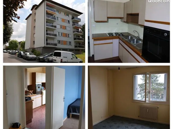Appartement T2 50,41 m² avec balcon, parking privatif & cave - 3e étage ascenseur
