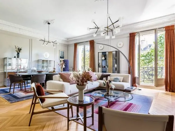 Paris 8e - MONCEAU - Appartement à vendre - 7 pièces - 4 chambres - 259,70m² Carrez.