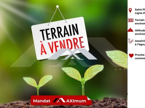 Terrain 760 m² Ligne Paradis proche de la ZI 2