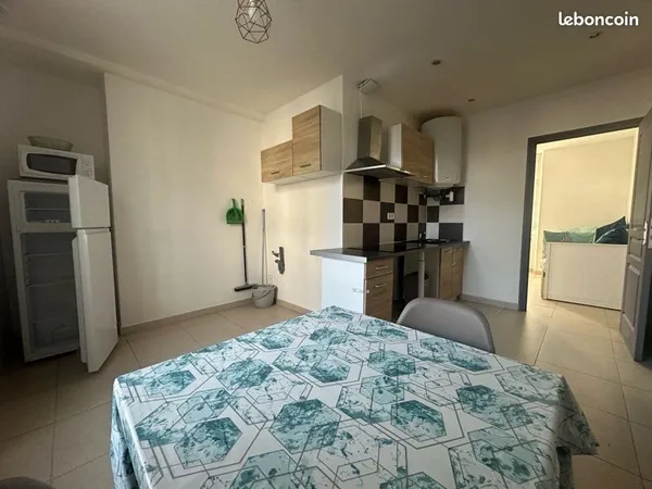 Appartement 2 pièces meublés