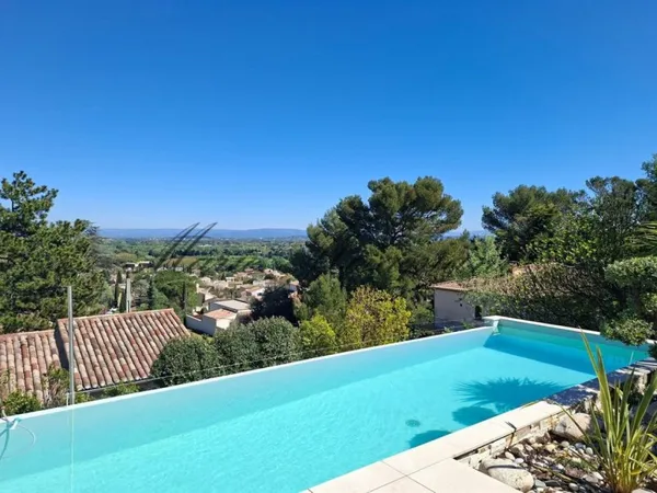 Villeneuve-lez-Avignon, maison contemporaine avec vue panoramiqu