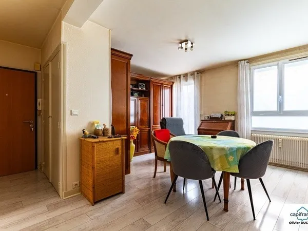 Appartement en viager occupé à vendre 3 pièces FONTAINE LES DIJON (21) avec cave et garage