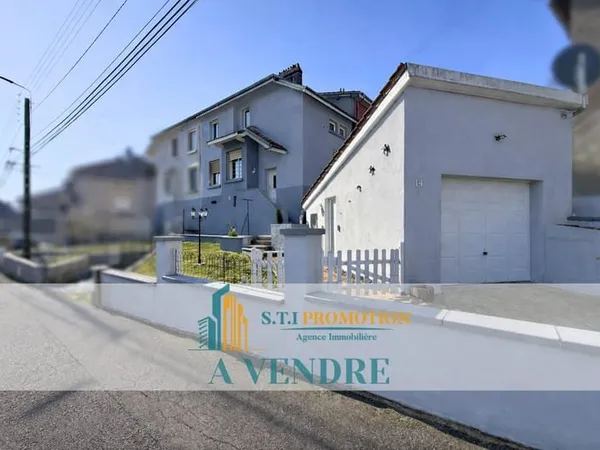 Maison 110 m2 avec terrasse et garage à OTTANGE, en impasse