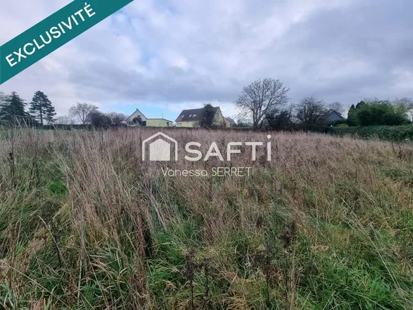 Terrain constructible - 1 513 m² - Rampan (50 000)
