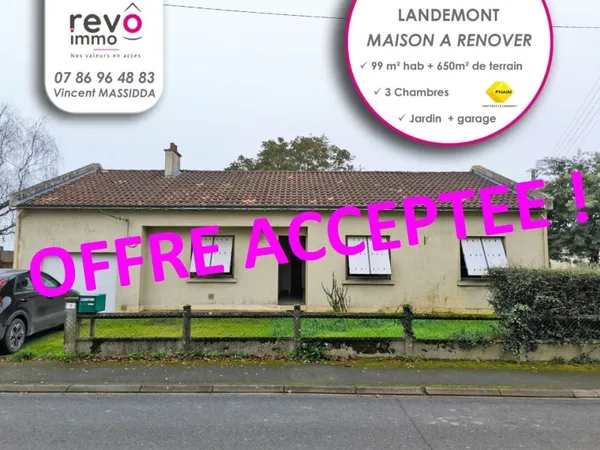 Maison Vente Montrevault-sur-Èvre 5p 99m² 127000€