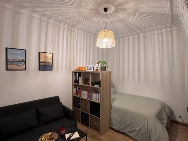 Sous-loue studio meublé, 20m², Paris 14e, août 2026