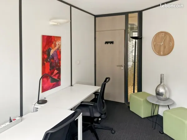 Bureau privé à louer pour 2 personnes à Paris Auteuil
