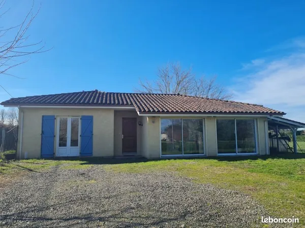 Maison individuelle à 5 min de Plaisance du Gers