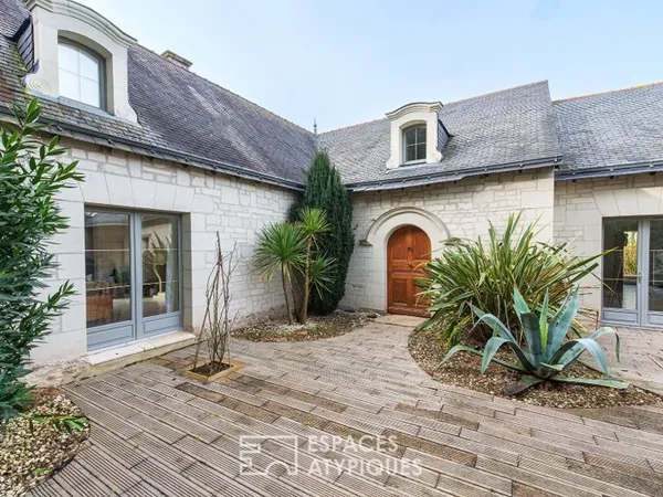 Maison de caractère dans un écrin paysager