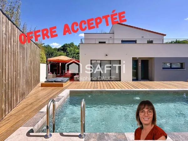 Maison 4 chambres et 1 bureau - Terrain 469 m2