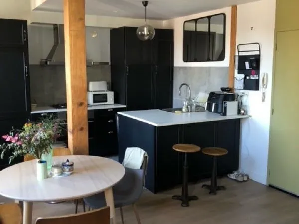 Location T2 meublé en duplex