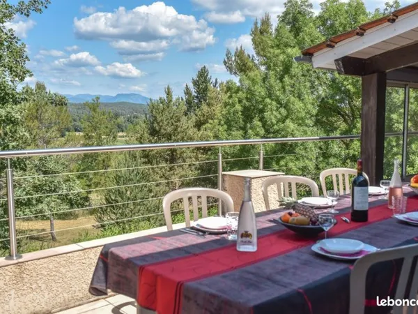 À saisir - Superbe T3 meublé 60 m² avec vue Cévennes - résidence calme avec piscine - Grospierres, p