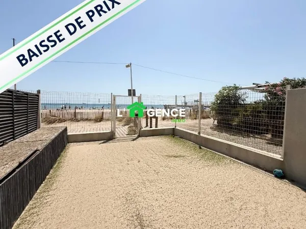 EXCEPTIONNEL ! Appartement T3 'Pieds dans l'Eau' - Grande Plage