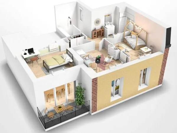 Appartement 5 pièces 101 m²