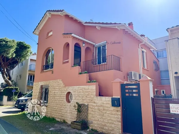 Argelès-sur-Mer - Belle villa des années 30 divisée en appar