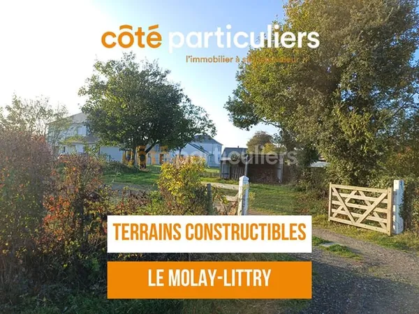 Terrain Le Molay Littry 485 m2