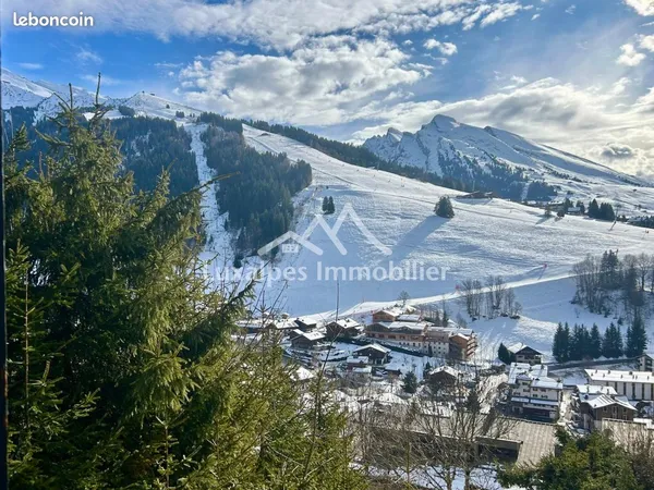 Studio sur les hauteurs du village de La Clusaz