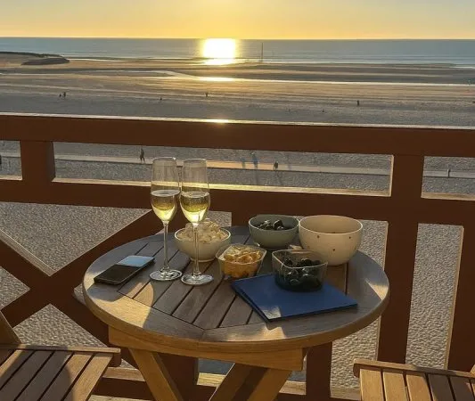 Terrasse Vue Mer sur les Planches