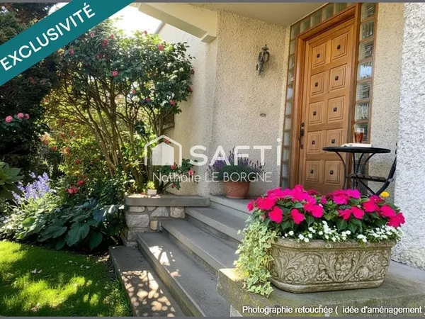 Très bel appartement avec jardin et garage